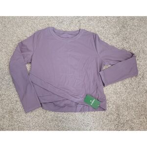 Halara Crossover Hem Yoga Top